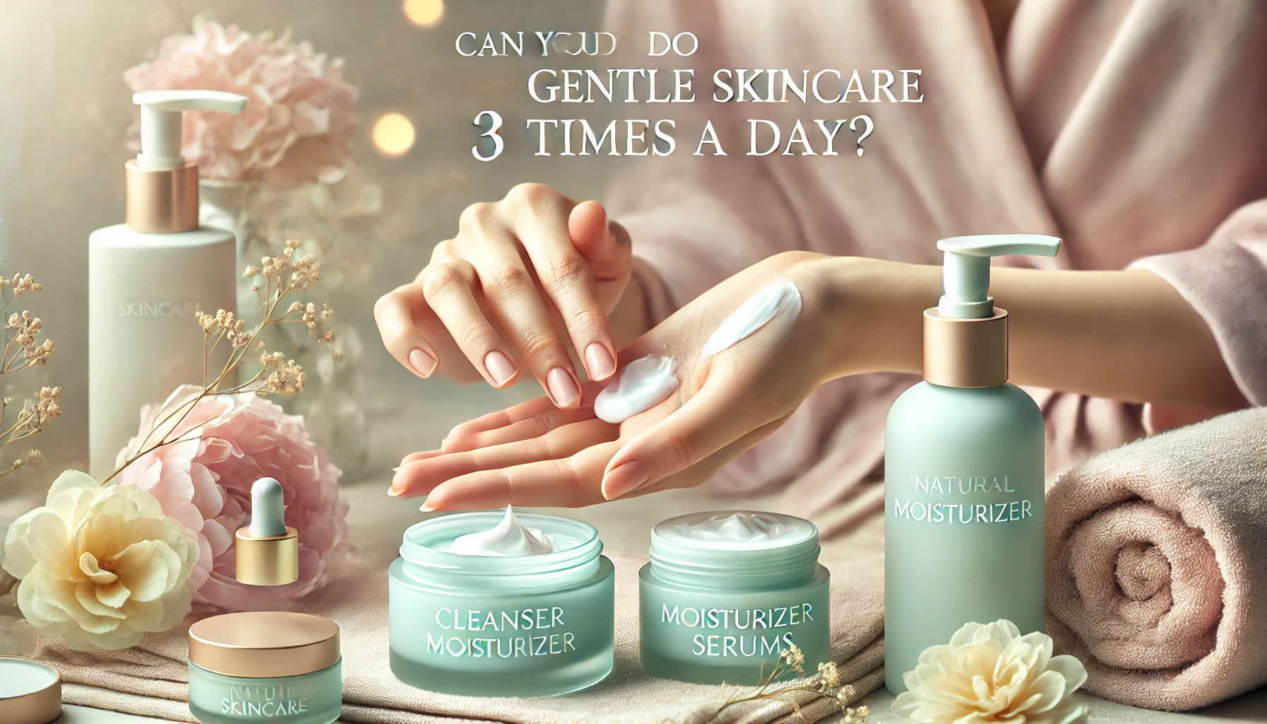Can You Do Gentle Skincare 3 Times a Day